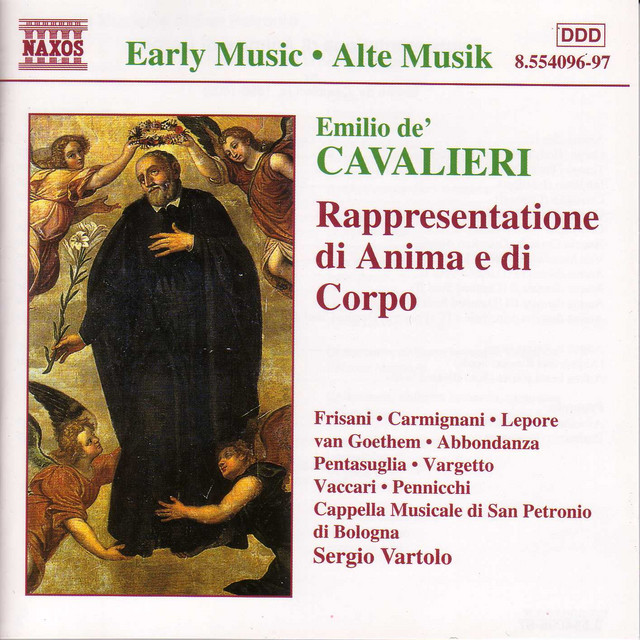 Rappresentatione di Anima e di Corpo (Representation of Soul and Body): Prologue cover art