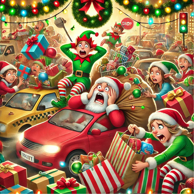 Panic christmas cover art