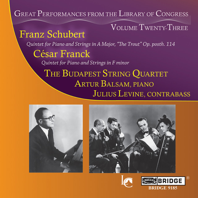 Great Performances from the Library of Congress, Vol. 23 (Live) cover art