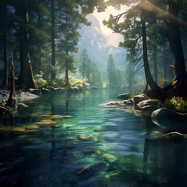 Binaural Rhythms in Water Work Ambience cover art