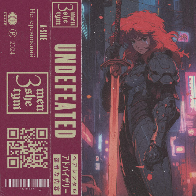 Обкладинка: UNDEFEATED — menshe3tym
