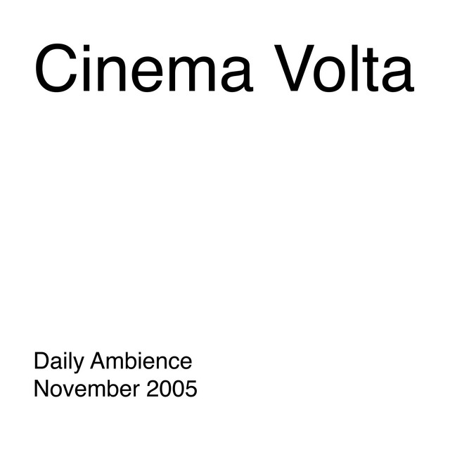 Daily Ambience: November 2005 cover