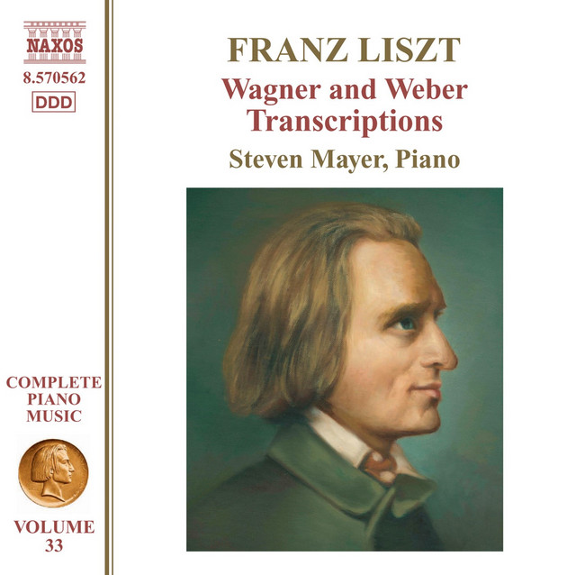 Liszt Complete Piano Music, Vol. 33: Wagner & Weber Transcriptions cover