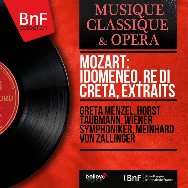 Mozart: Idomeneo, re di Creta, extraits (Mono Version) cover art