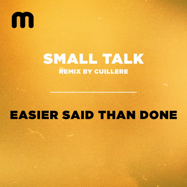 Easier Said Than Done album art