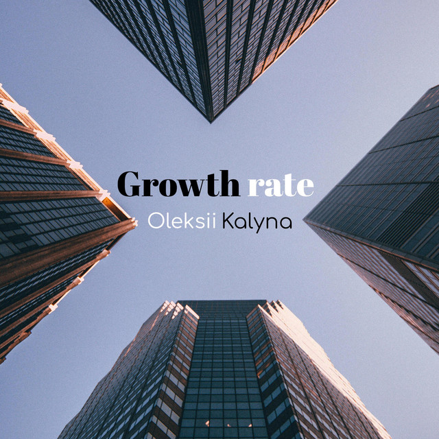 Обкладинка: Growth rate — Oleksii Kalyna
