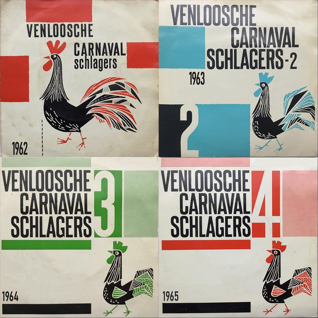 Venloosche Carnaval Schlagers, Vol. 1-4 cover art