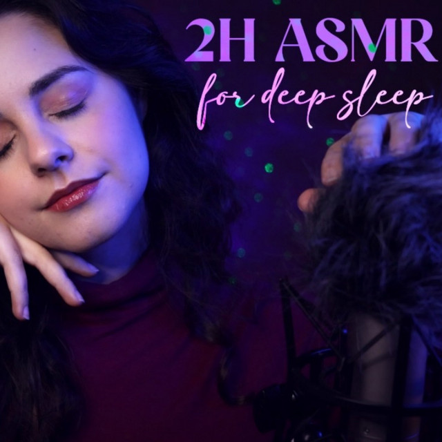 2H ASMR Fluffy Mic & Gentle Whispering for DEEP SLEEP cover art