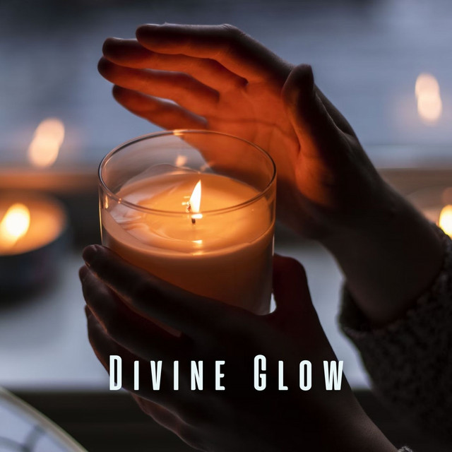 Divine Glow: Meditative Fire and Ambient Sounds cover art