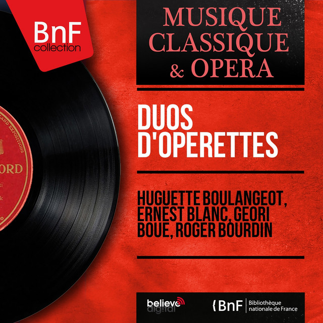 Duos d'opérettes (Mono Version) cover art