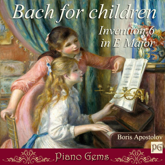 Bach, Invention No. 6 in E Major cover art