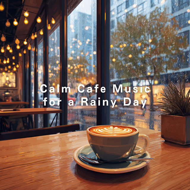 Calm Cafe Music for a Rainy Day album image