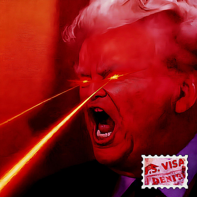 DONALD TRUMP SE ZBLÁZNIL