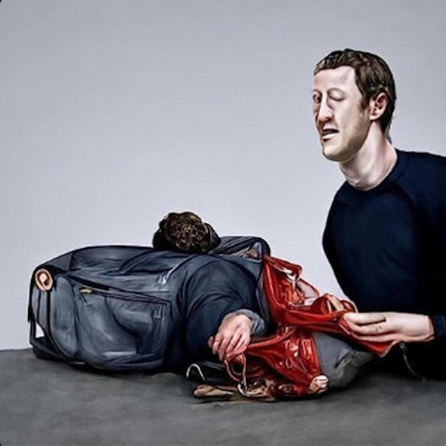 Mark Zuckerberg cover art