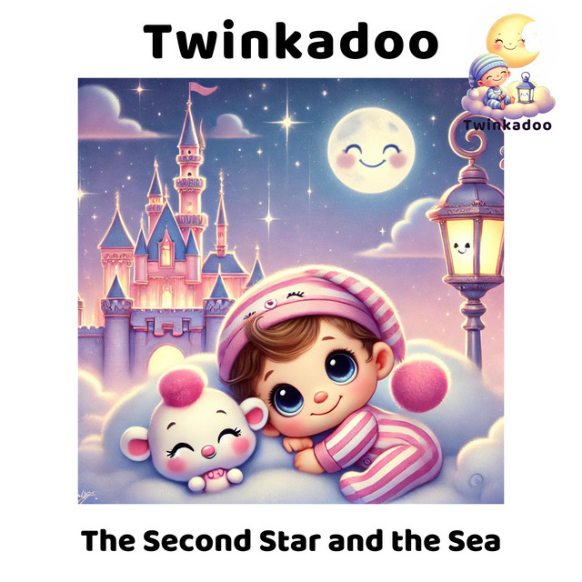 The Second Star and the Sea: Lullaby Versions of Disney Songs with Gentle Ocean Waves
