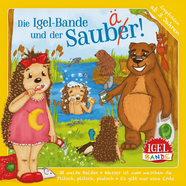 Die Igel-Bande und der Saubär cover