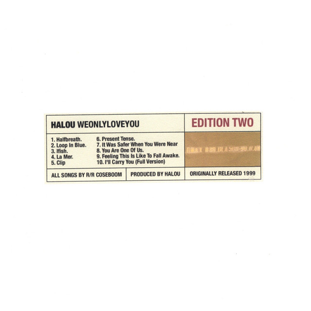 We Only Love You (Edition Two) cover art