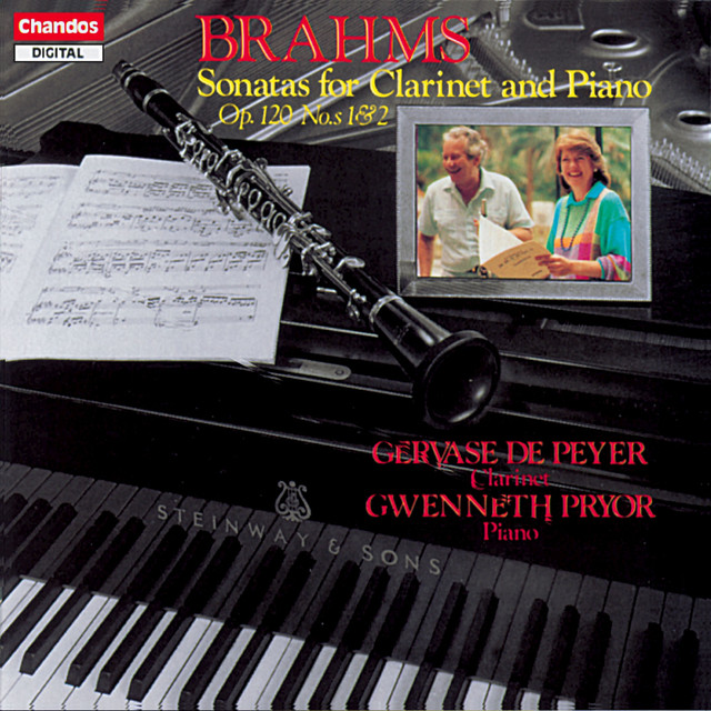 Brahms: Clarinet Sonatas Nos. 1 & 2 cover art