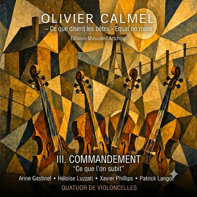 Calmel: Ce que disent les bêtes, Equal no more: III. Commandement, Ce que l'on subit - Presto sostenuto cover