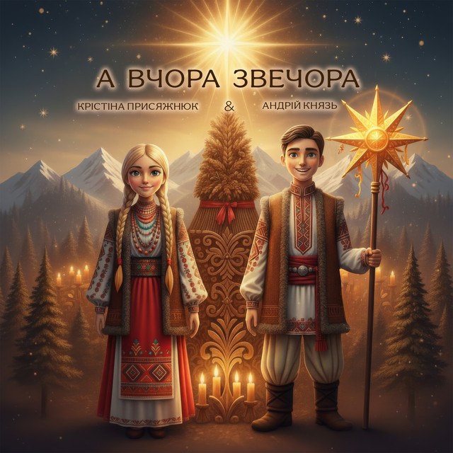 Обкладинка: А вчора звечора — Крістіна Присяжнюк
