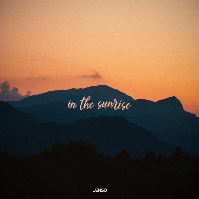 in the sunrise