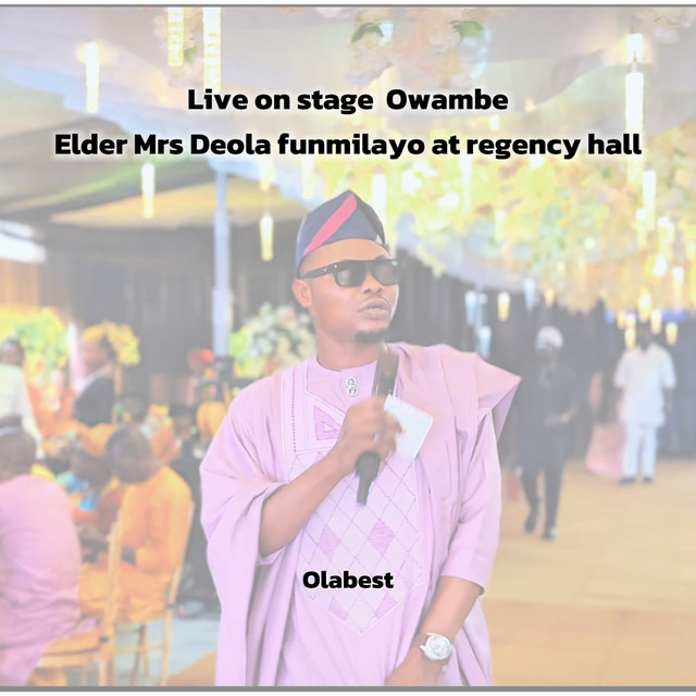 Live on Stage Owambe Elder Mrs Deola Funmilayo at Regency Hall cover art