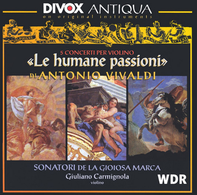 Violin Concerto in D Major, RV 234, "L'inquietudine": II. Largo cover art