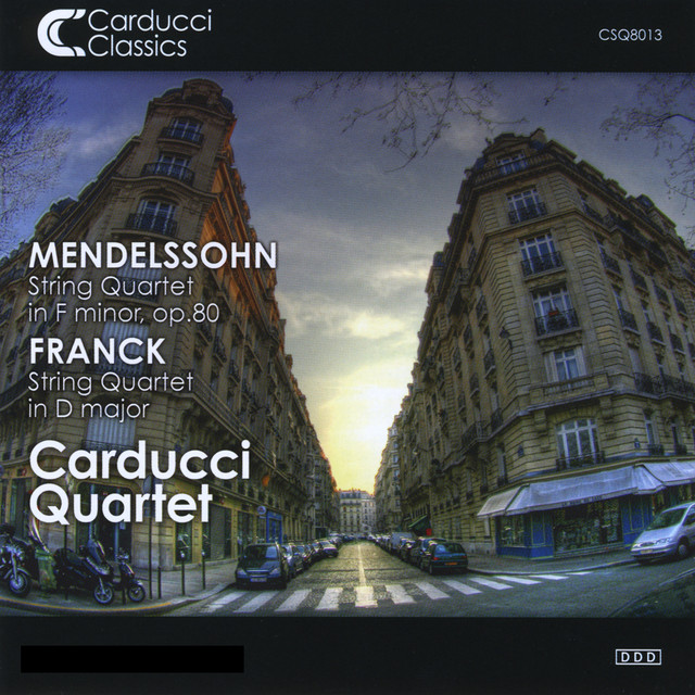 Mendelssohn and Franck : String Quartets cover art