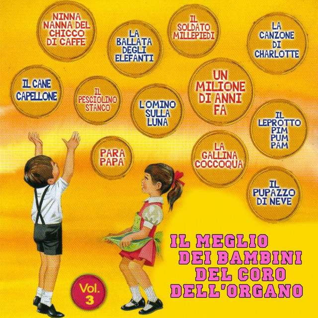 Il meglio dei bambini del coro dell'organo, Vol. 3 cover art