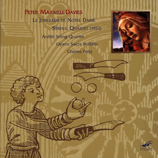 Maxwell Davies: Le Jongleur de Notre Dame cover art