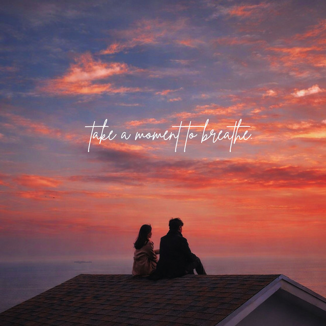 Cover art: take a moment to breathe. — Clavier