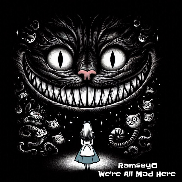 We're All Mad Here cover art