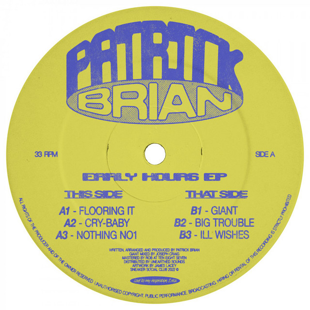 Early Hours EP cover art