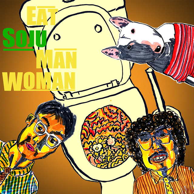EAT, SOJU, MAN, WOMAN