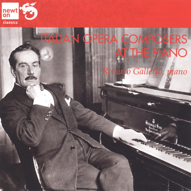 Italian Opera Composers at the Piano cover art