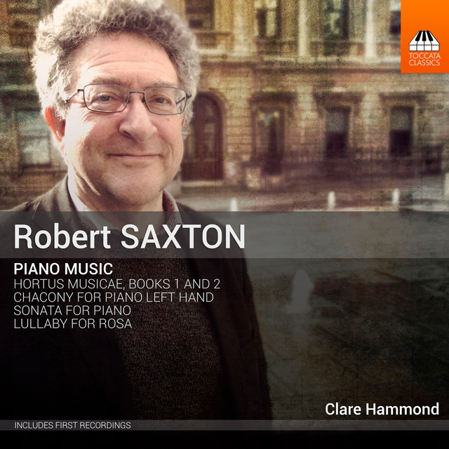 Saxton: Piano Works cover