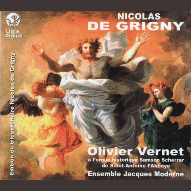 Grigny: Premier livre d'orgue (Messe et hymnes) cover art