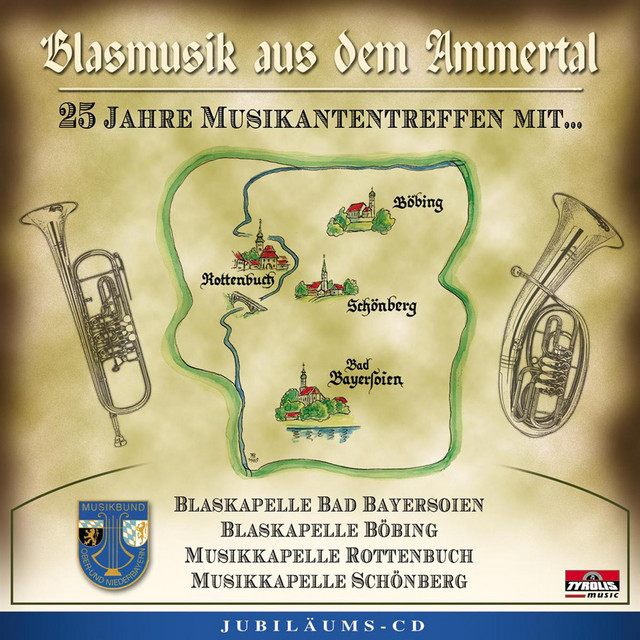 25 Jahre Musikantentreffen mit der Blasmusik aus dem Ammertal cover