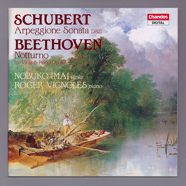 Schubert: Arpeggione Sonata - Beethoven: Nocturne for Piano and Viola cover art