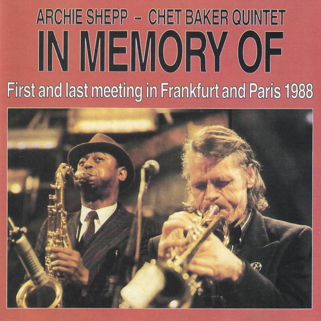 In Memory Of: First and Last Meeting in Frankfurt and Paris 1988 cover art