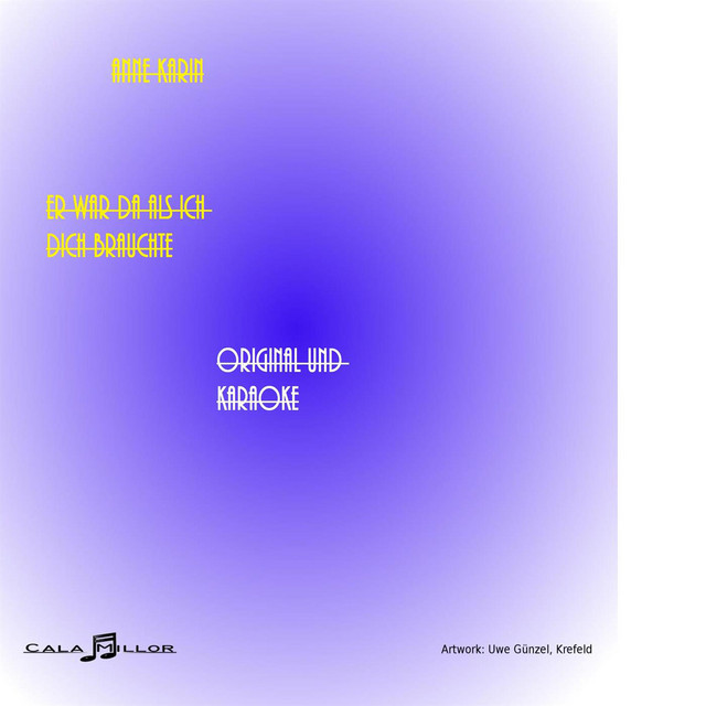 Er war da als ich dich brauchte cover