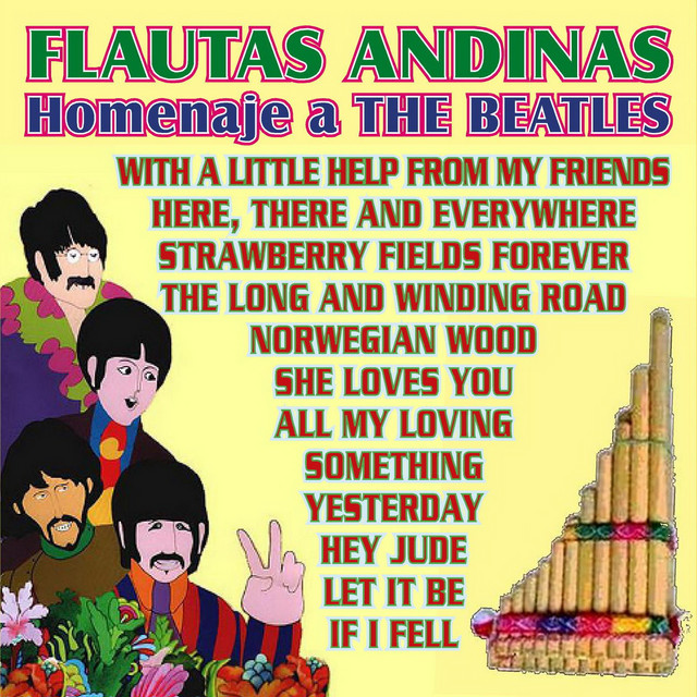 Flautas Andinas, Homenaje a The Beatles cover art