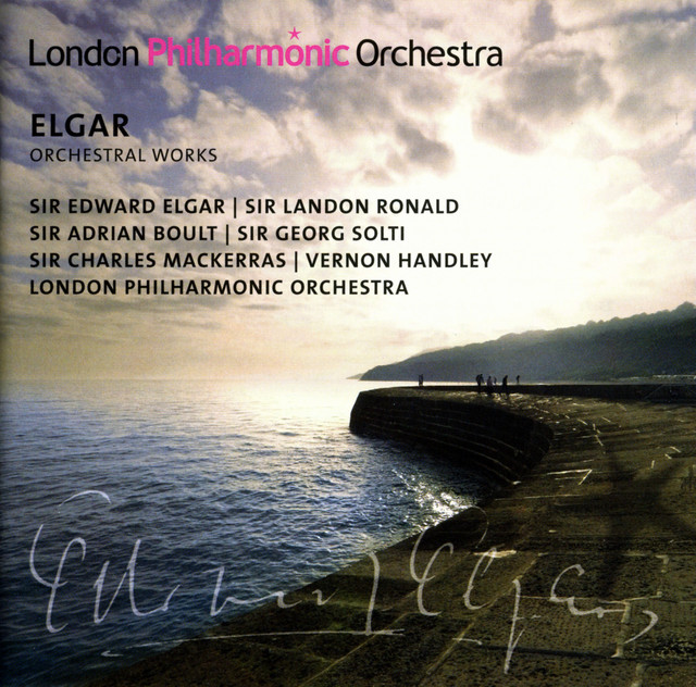 Elgar, E.: Violin Concerto / Falstaff / Serenade / Elegy (Campoli, London Philharmonic, Elgar, L. Ronald, Boult) (1933-1956) cover art