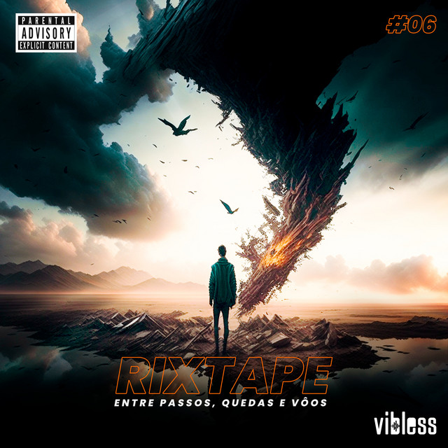 Rixtape 06 "Entre Passos, Quedas e Vôos" cover art