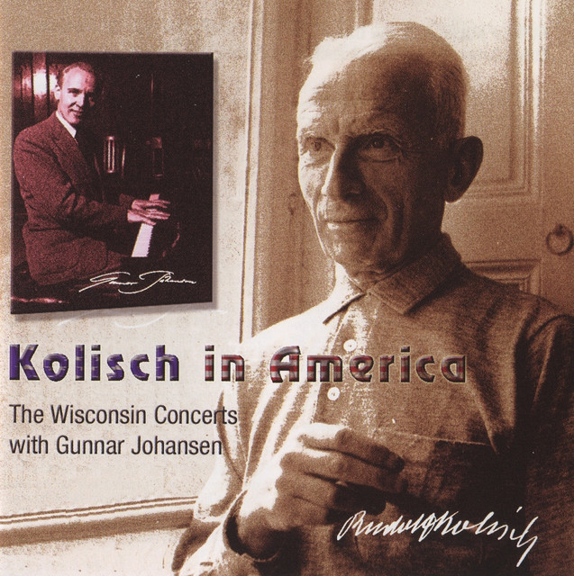 Kolisch in America, Vol. 1 cover art