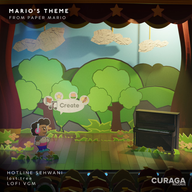 Mario's Theme (From "Paper Mario") - Lo-Fi Edit