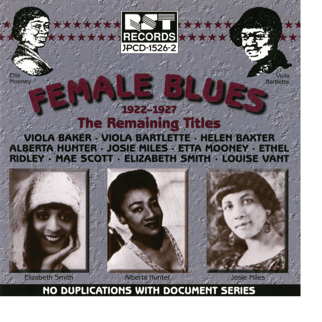 Female Blues - The Remaining Titles (1922-1927) — Various Artists