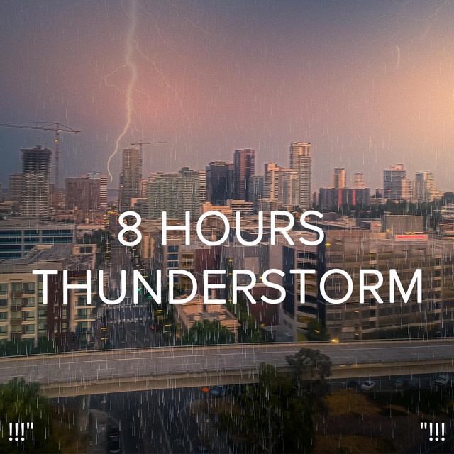 !!!" 8 Hours Thunderstorm "!!! cover art