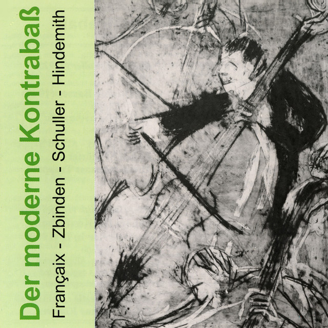 Hommange a Johann Sebastian Bach op. 44 (1969) für Kontrabass solo cover art