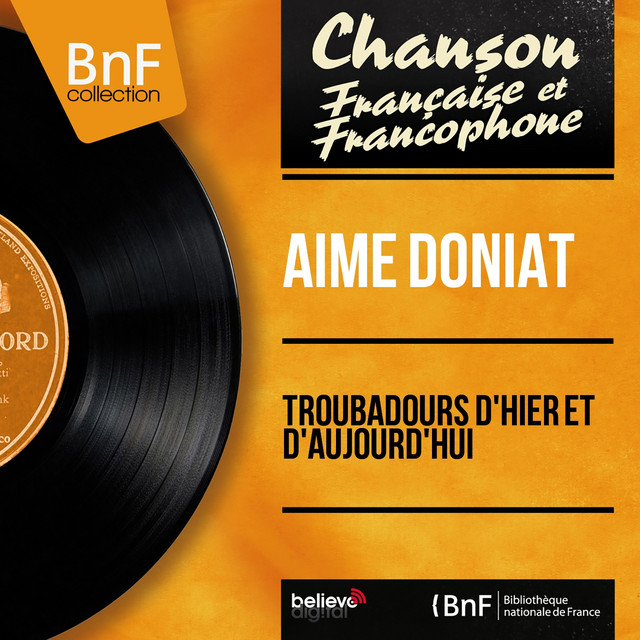 Troubadours d'hier et d'aujourd'hui (Mono version) cover art
